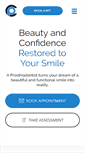 Mobile Screenshot of caryprosthodontics.com